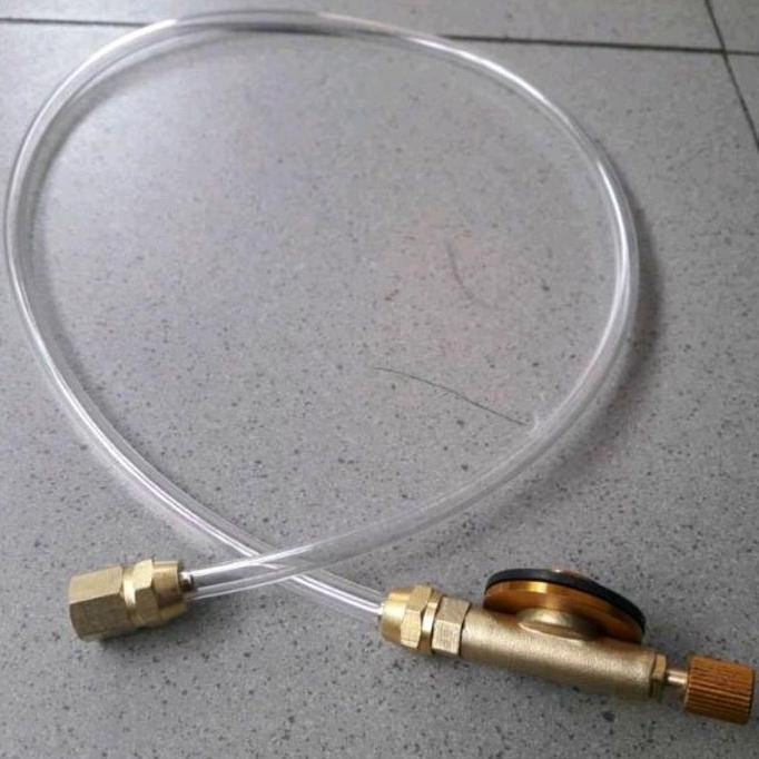 BEBAS ONGKIR - ALAT REFIL TABUNG GAS PORTABLE + TABUNG CANISTER  ALAT ISI ULANG GAS PORTABLE  HICOOK