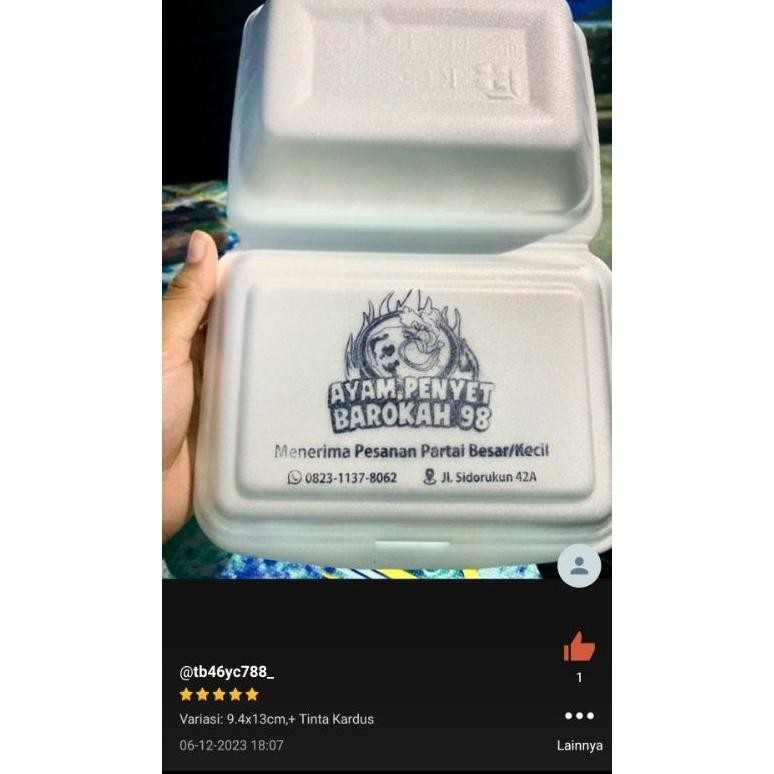 

HJK Stempel Plastik / Gelas Cup / Sterofoam / Mika + Free Tinta