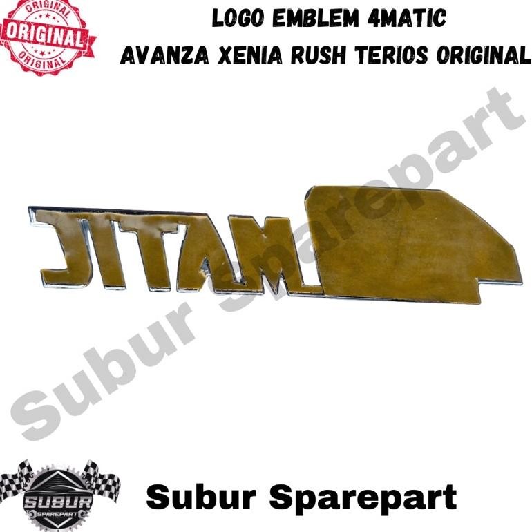 Logo Emblem 4Matic Avanza Xenia Rush Terios Original