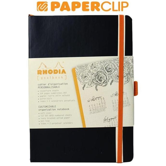 

Notebook Rhodia Goalbook 117742C Ivo.A5 Black Co