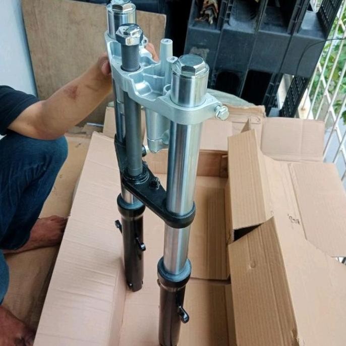 Shock Depan Byson Set As Tabung Kanan Kiri Tinggal Pasang