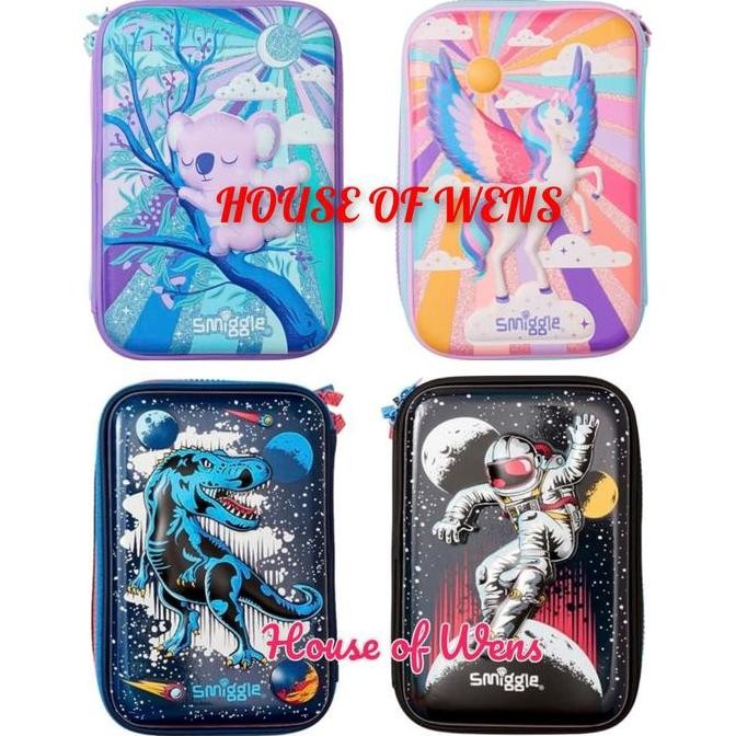 

Smiggle Moonlit Triple Hardtop Pencil Case Original - Tempat Pensil Co