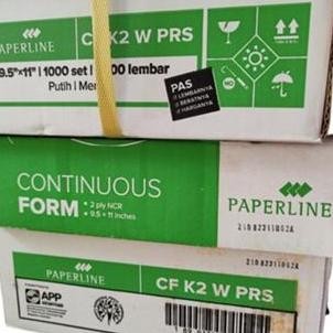 

Kertas Continuous Form 2 Ply Prs Paperline/Cf 2 Ply Bagi 2 Co