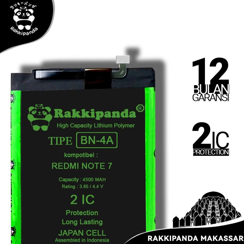Premium Baterai Hp Rakkipanda Bn4A Redmi Note 7 / Redmi Note 7 Pro Bergaransi Battery