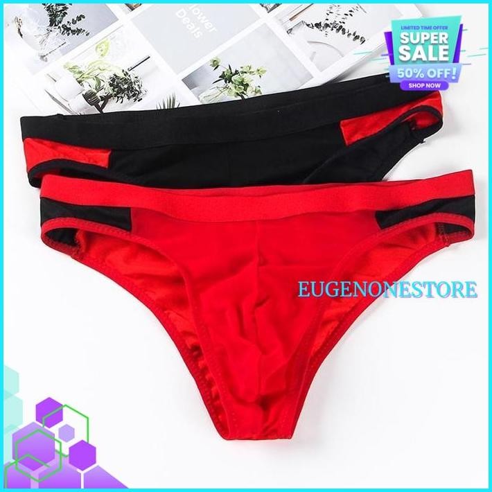 CELANA DALAM PRIA LOW WAIST SEXY G STRING BULGE PAKAIAN DALAM COWOK Y BEST SELLER