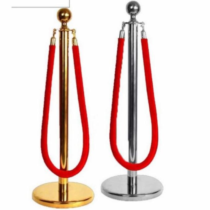 

Tiang Antrian Bulat Tinggi 95Cm / Tiang Pembatas / Tiang Antrian Co