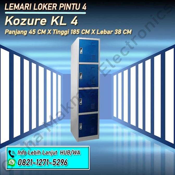Locker 4 Pintu Kozure Kl-4 Co