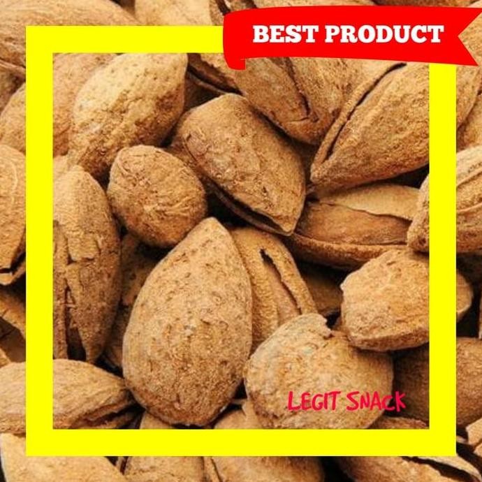 

Termurah Kacang Almond Panggang / Almon Susu Oven Grade A 100 Gram