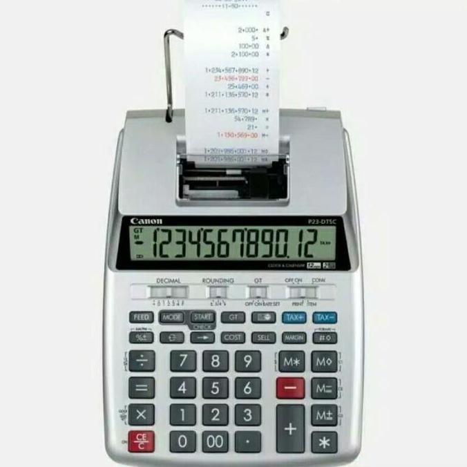 

Calculator Kalkulator Kasir Canon P23-Dtsc Mini Printing Co