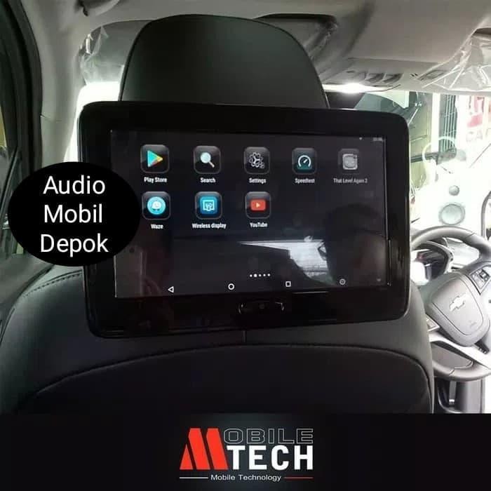 TERLARIS TV Monitor Headrest Clip on Android 11,6" Inch MTECH MH-7080 QLED