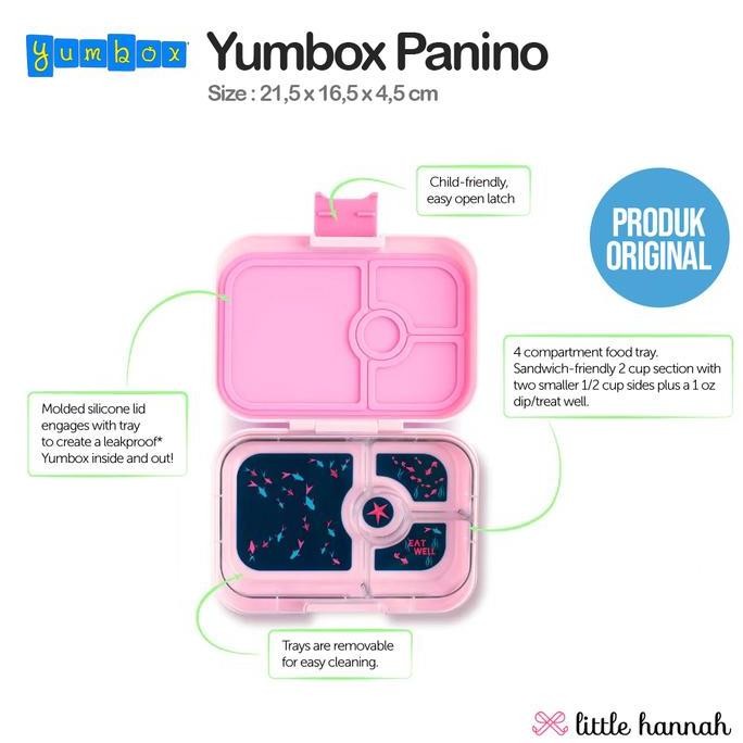 (Asli) Yumbox Panino Kotak Bekal Lunch Box Co
