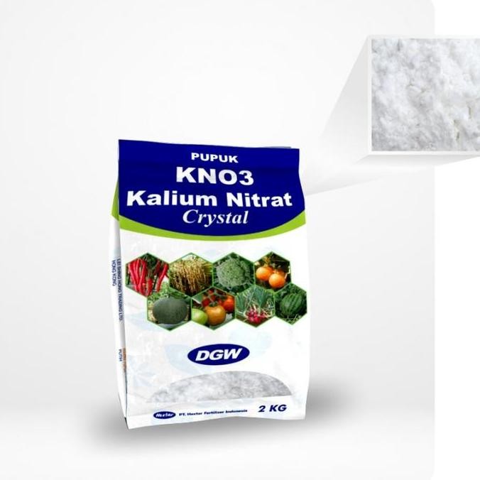 Dgw - Pupuk Kno3 Crystal Kemasan 2 Kg - Kno3 Putih