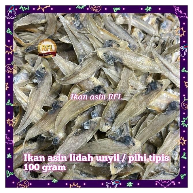 

Ikan Asin Lidah Unyil / Pihi Kecil 100Gram