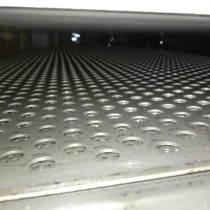 Produk Unggulan] plat lubang ss 304 tebal 1mm lubang dia 5mm