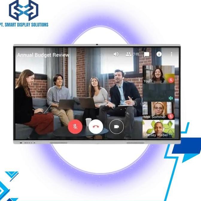 

BEBAS ONGKIR - Interactive Whiteboard 65 Inchi Kantor Sekolah Meeting Room Dual OS