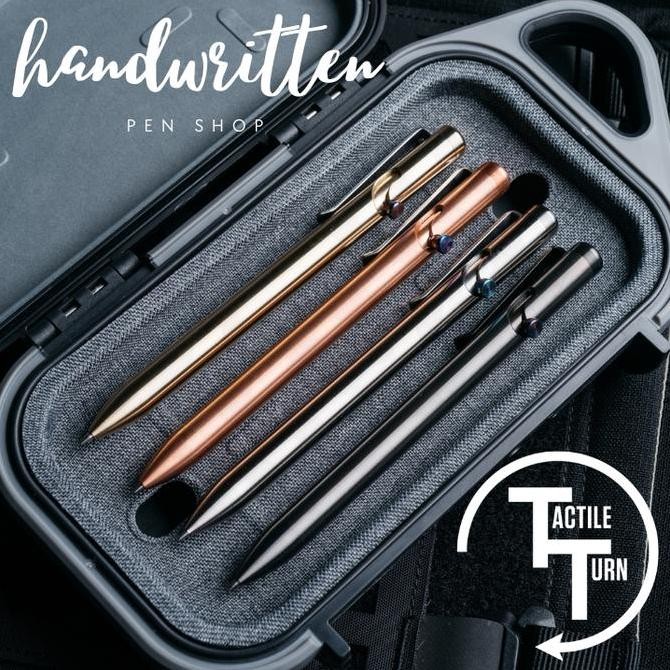 

TERLARIS! TACTILE TURN Bolt Action Tactical Ballpoint Pen