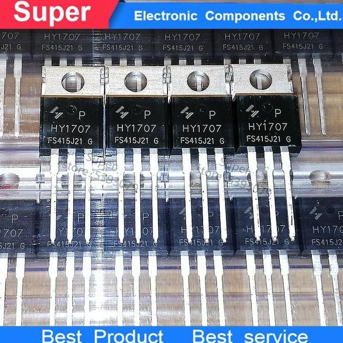 Update HY1707 HY1707 N-Ch Enhanced Mosfet TO-220 jwel33 Berkualitas