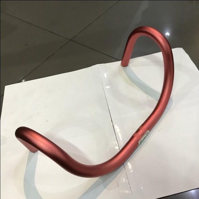 Stang Sepeda Track  Drop  25.4 Bahan Alloy Banyak Warna Sepeda  Lipat Dropbar Mtb  Drop Bar Original