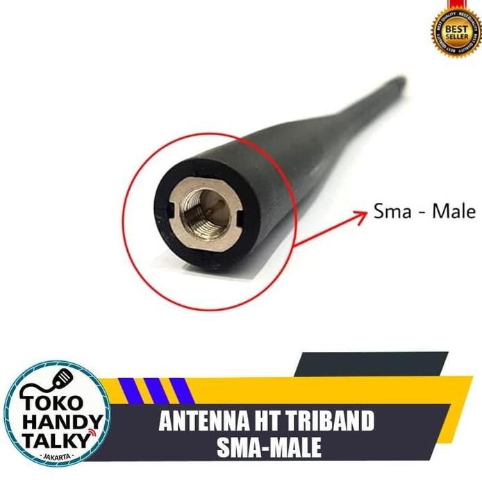 ANTENNA HT TRIBAND SMA-MALE murah