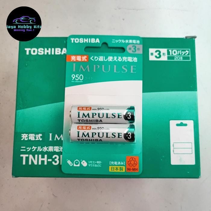 Batre Battery Batrai Charge Toshiba Impulse 950Mah Ni-Mh Tamiya Original Dan Terpercaya