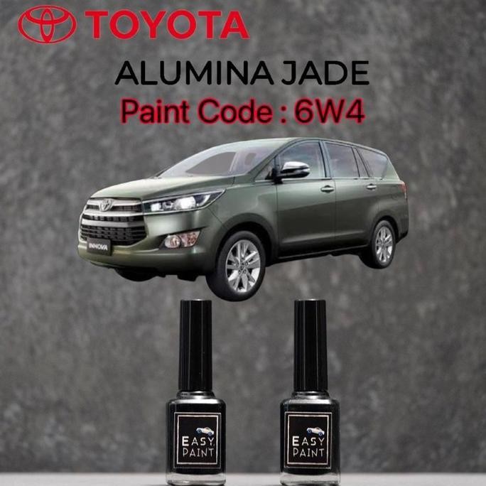 Cat Oles Mobil Alumina Jade 6W4 Toyota Innova Reborn Abu Tua Kehijauan Ready
