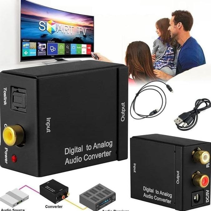 Converter Digital to analog audio converter toslink optical / converter digital to analog / audio to