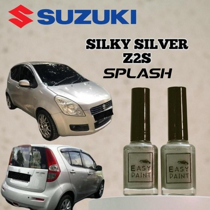 Cat Oles Silky Silver Z2S Suzuki Splash Silver Metalik Baru