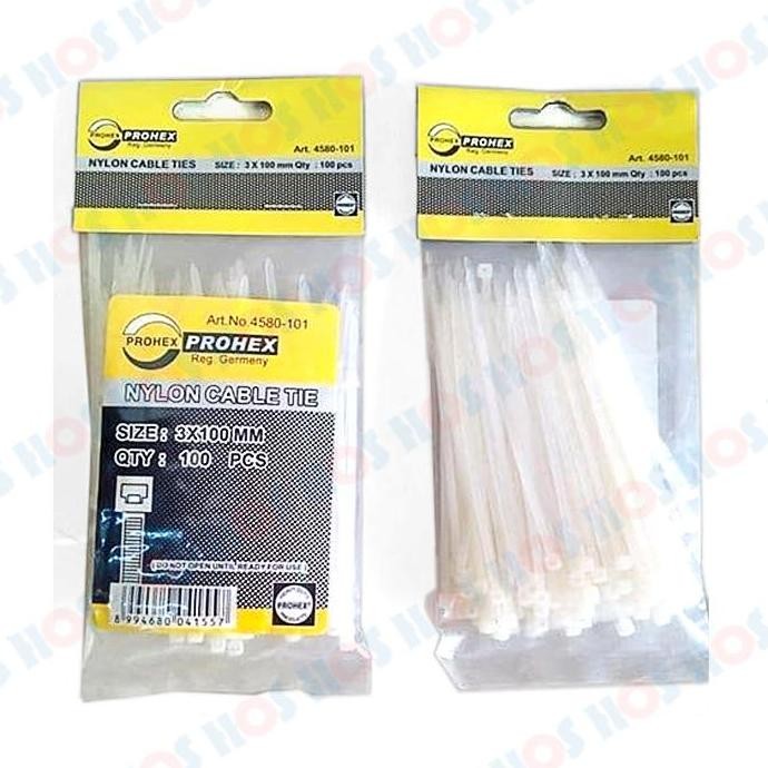 

Buruan beli] Kabel tis kabel ties 3 mm x 10 cm putih prohex