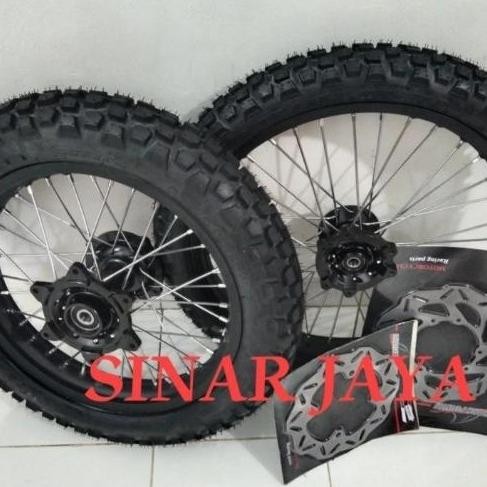 PAKET Komplit Velg Klx 16 19 - 18 21 - Paketan Velg Cross Trail crf