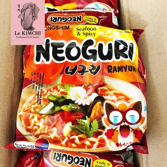 

Nongshim Neoguri - Mie Instan Seafood Korea - Udon Korea