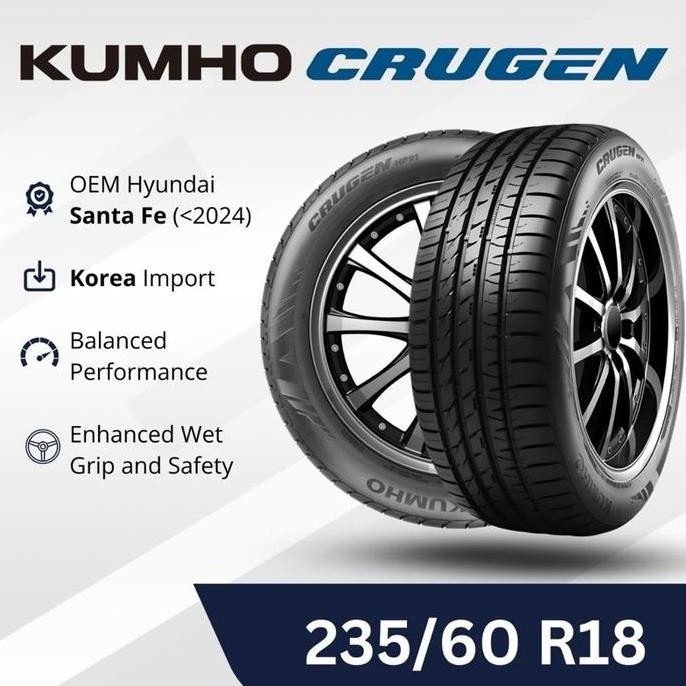 Ban OEM Hyundai Santa Fe Kumho Crugen H91 235/60 R18