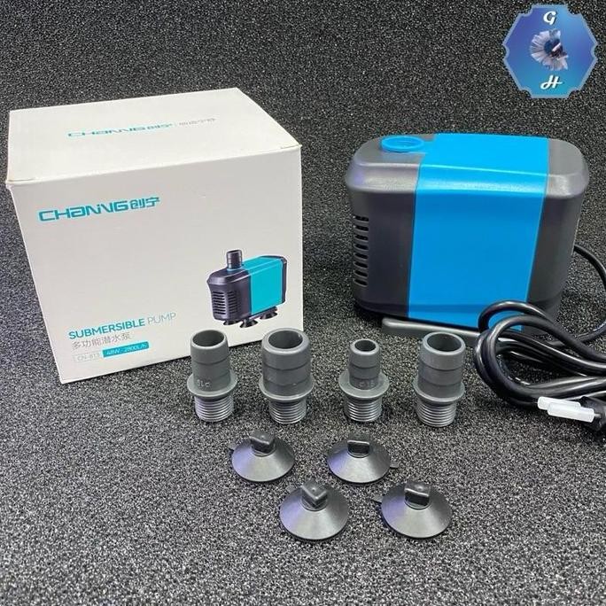 Murah CN813 POMPA AQUARIUM / 2800 L/H / 48 WATT / POMPA AIR CELUP Ayo Beli