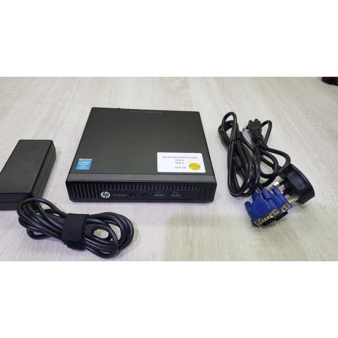 Mini Pc Hp Prodesk 600 G1 Dm Core I5 Gen 4 Ci5-4570T New Stok