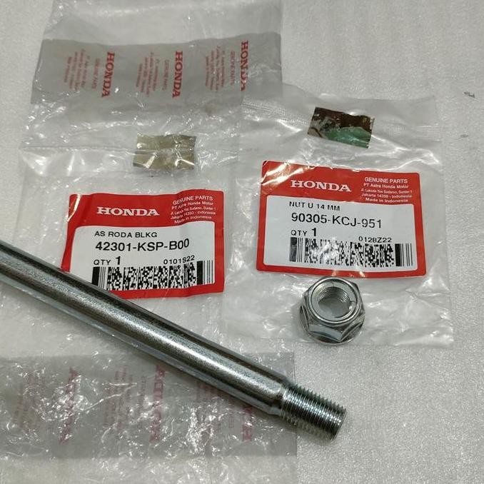 As Roda Belakang + Mur 14mm CB150 Verza MegaPro New OriAHM 42301KSPB00
