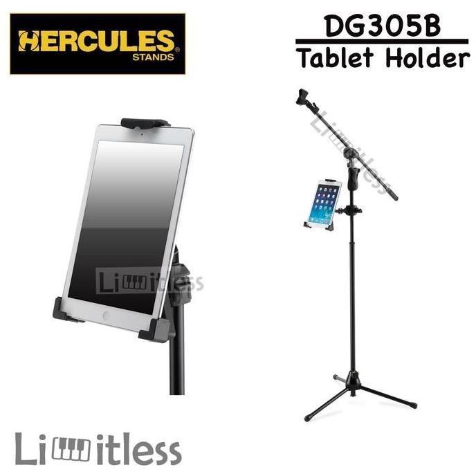 BEBAS ONGKIR - Hercules DG305B Tablet Holder Ipad Original