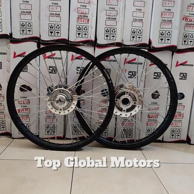 VELG ROSSI JUPITER MX NEW MX KING MX OLD SEPASANG RING 17 - VELG ROSSI ORIGINAL