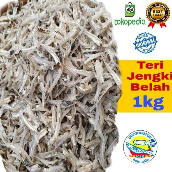 

Ikan Asin Teri Jengki Belah Vip 1Kg