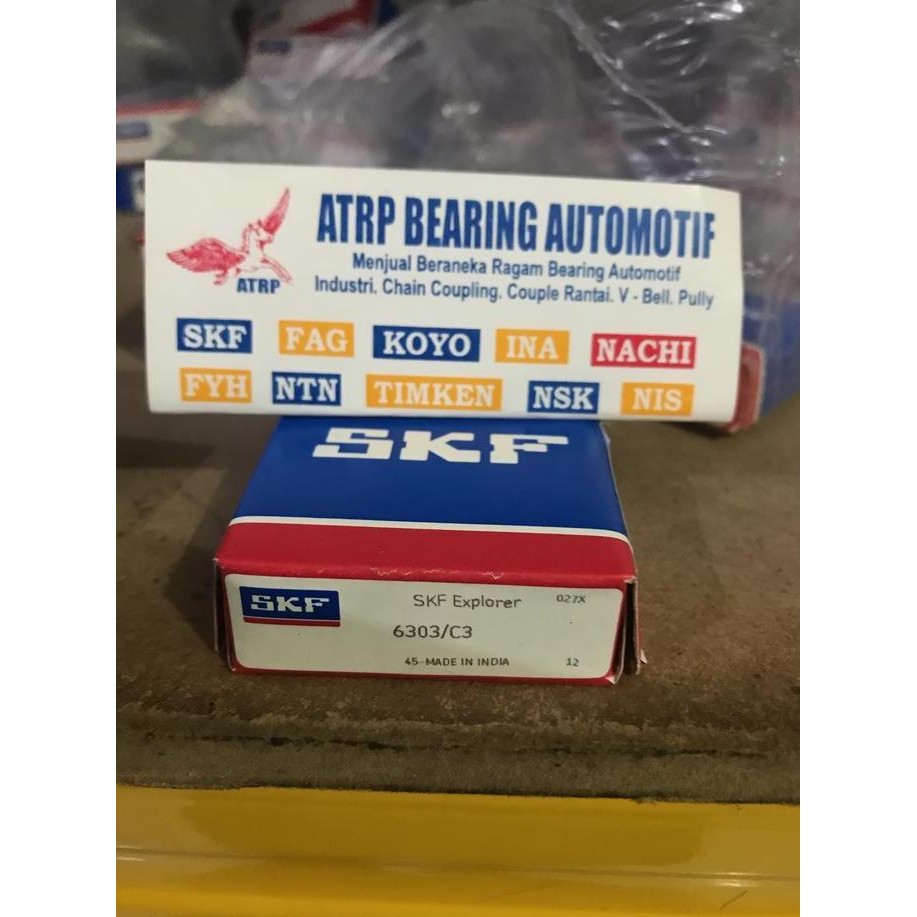 BALL BEARING 6303/C3  6303 C3 SKF ORIGINAL