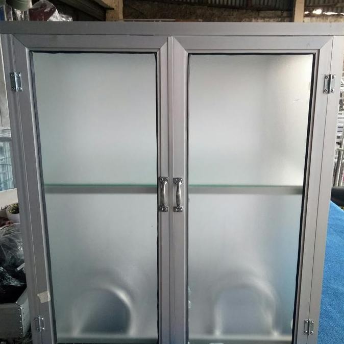 LEMARI PIRING ALUMINIUM MINIMALIS GT