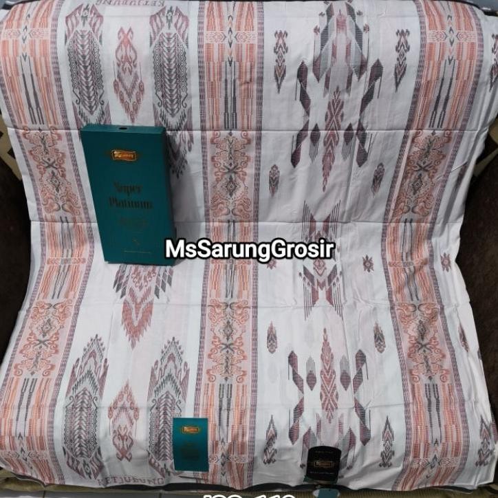 Sarung Ketjubung Platinum Gold Type Motif Jgn Jgs