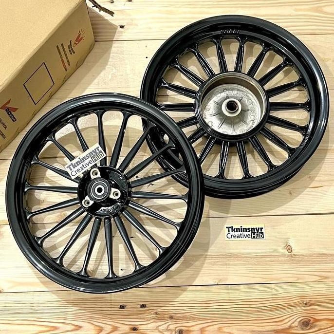 Velg VRossi Galaxy Model Daytona All Yamaha Mio 125 Mio M3 Xeon Hitam