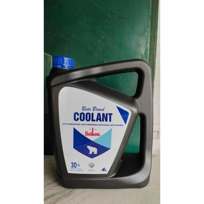Air Radiator Coolant 30% Mobil Seiken Japan Biru 4 Liter Oem Terbaik