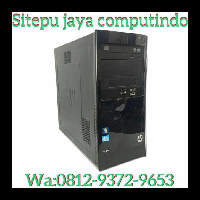 Cpu Tower Hp Pro 3330 Mt Core I3-2120-3.2Ghz Ram 4Gb Hdd 500Gb Dvd Rw New Stok
