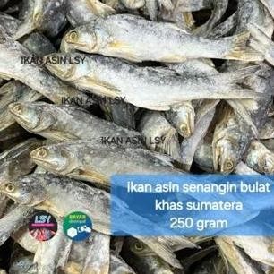 

Ikan Asin Senangin Bulat Khas Sumatera 250Gram