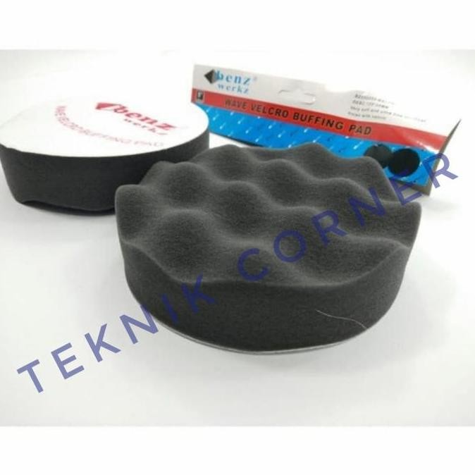 Benz Busa Poles Mobil Motor Wave Pad Velcro 5" 5 Inch 7" 7 Inch Restock