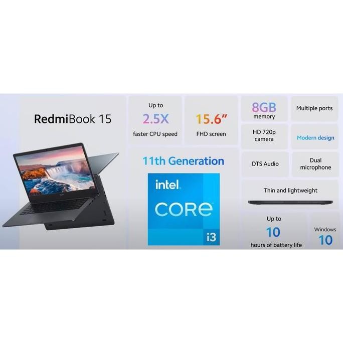 Ex Display / Ex Demo Laptop Redmibook 15 8/256Gb & 8/512Gb New Stok