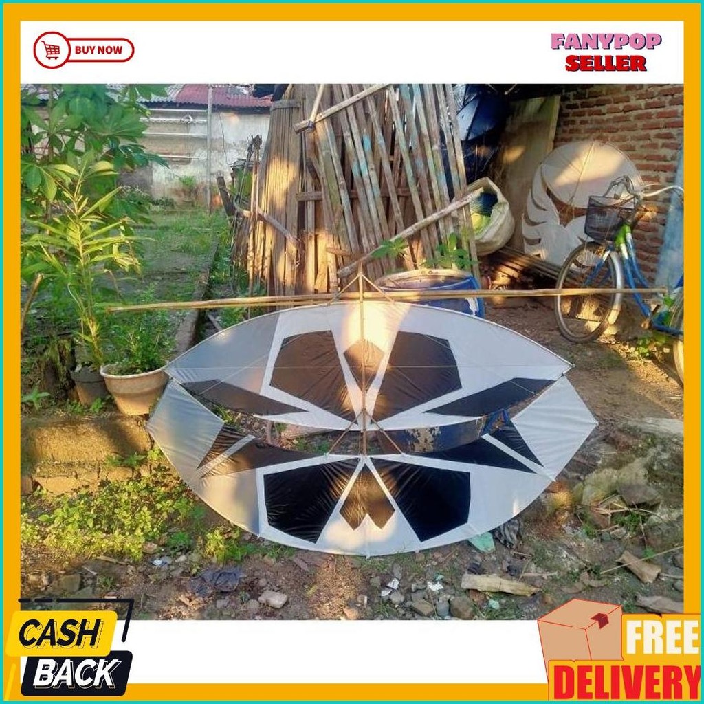 Gapangan Pegon Ceper 1Meter/Arku Gapangan Pegon Fiber Layang Layang Merakit Sendiiri Diskon