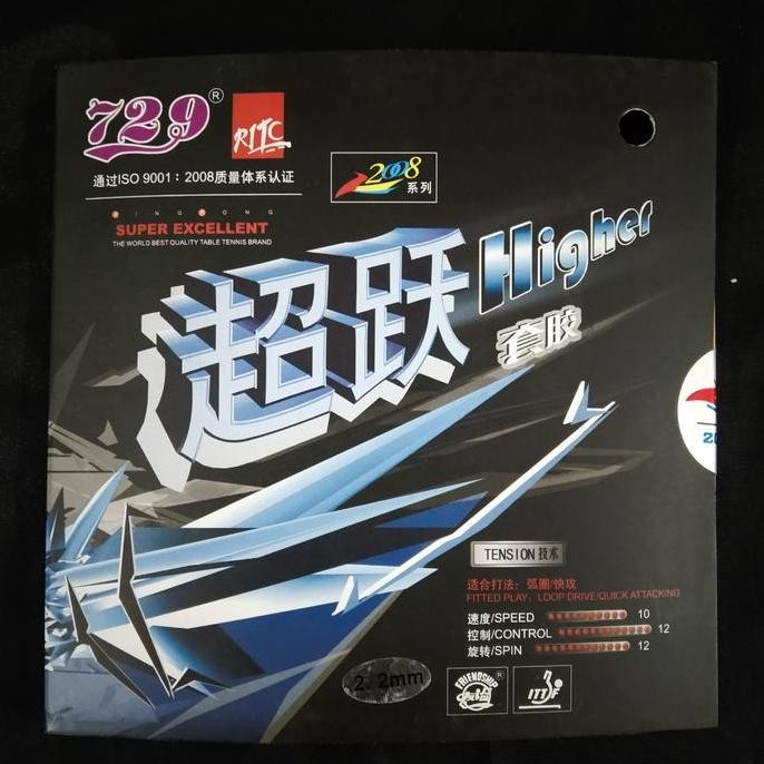 TERMURAH - RITC 729 Higher Tension 1 Transcend Sponge