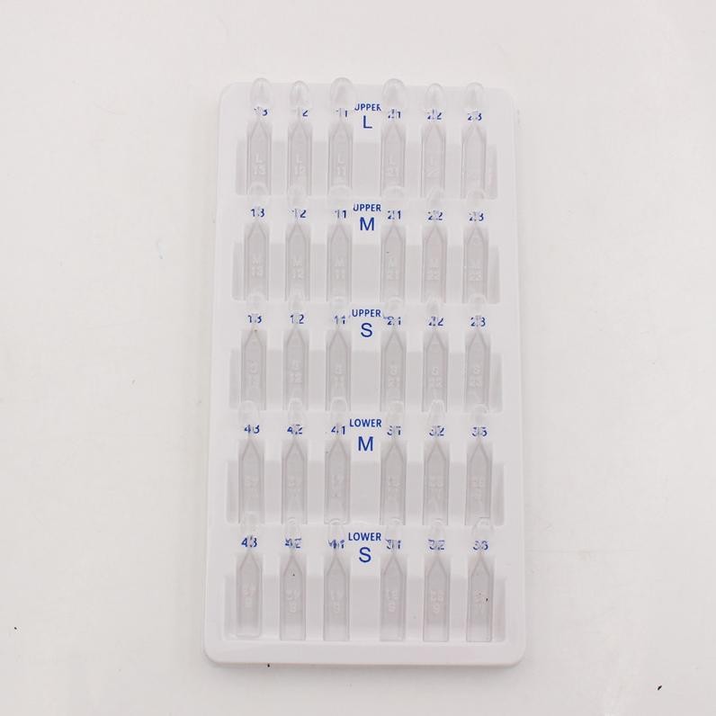 Premium 30Pcs/Set Veneer Gigi  Form Dental Cetakan Veneer Gigi Alat Pemutih Veneer Gigi High Quality