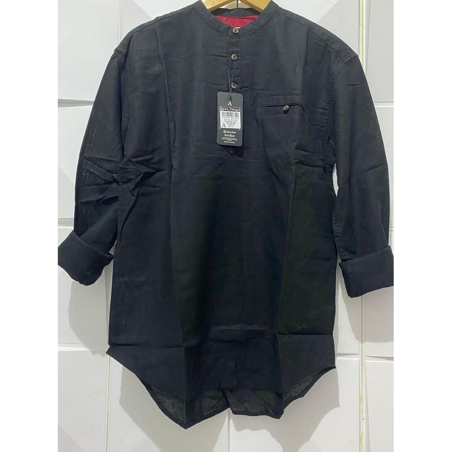 baru  Kemeja Semi Koko Agera Lengan Panjang